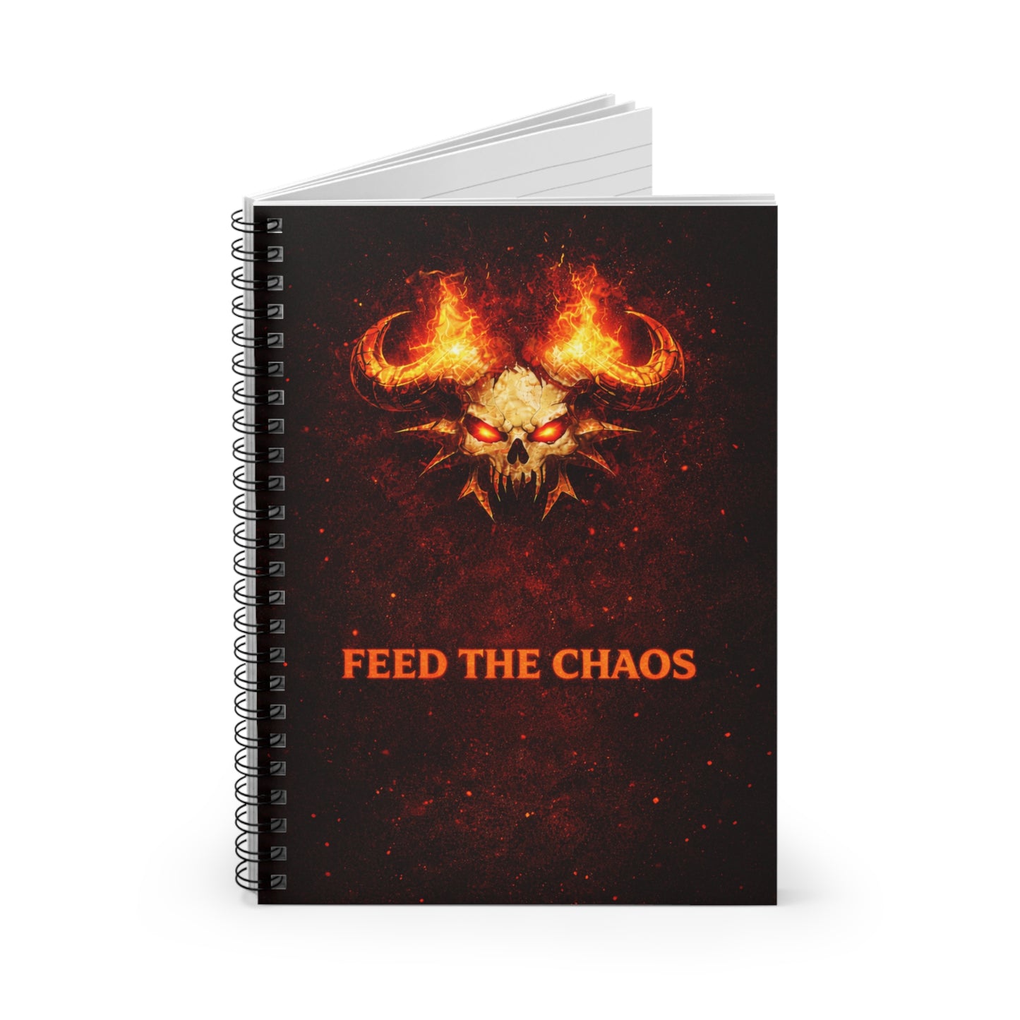Rakdos Chaos 6×9 Notebook – MTG-Inspired Lined Journal for Commander & Deck Ideas