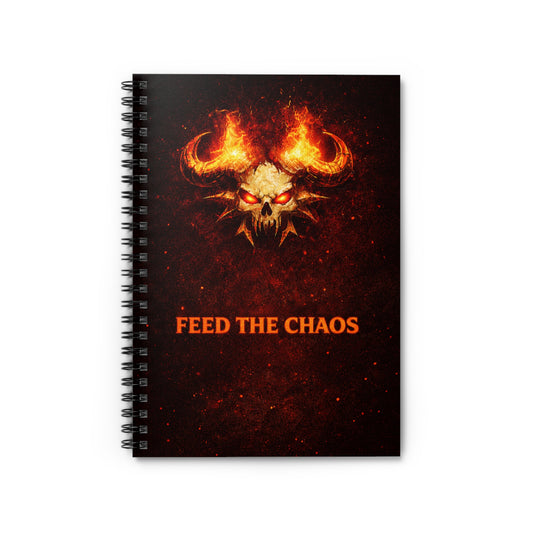Rakdos Chaos 6×9 Notebook – MTG-Inspired Lined Journal for Commander & Deck Ideas