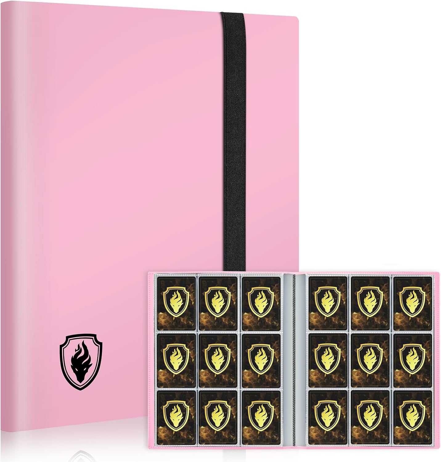 Fabmaker 9-Pocket 396 Card Binder – Side-Loading Trading Card Album