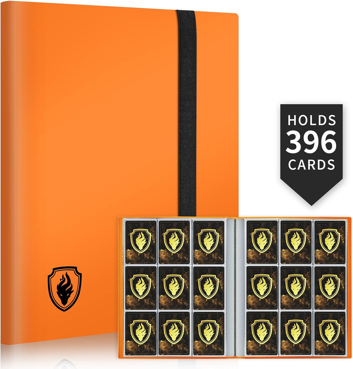 Fabmaker 9-Pocket 396 Card Binder – Side-Loading Trading Card Album