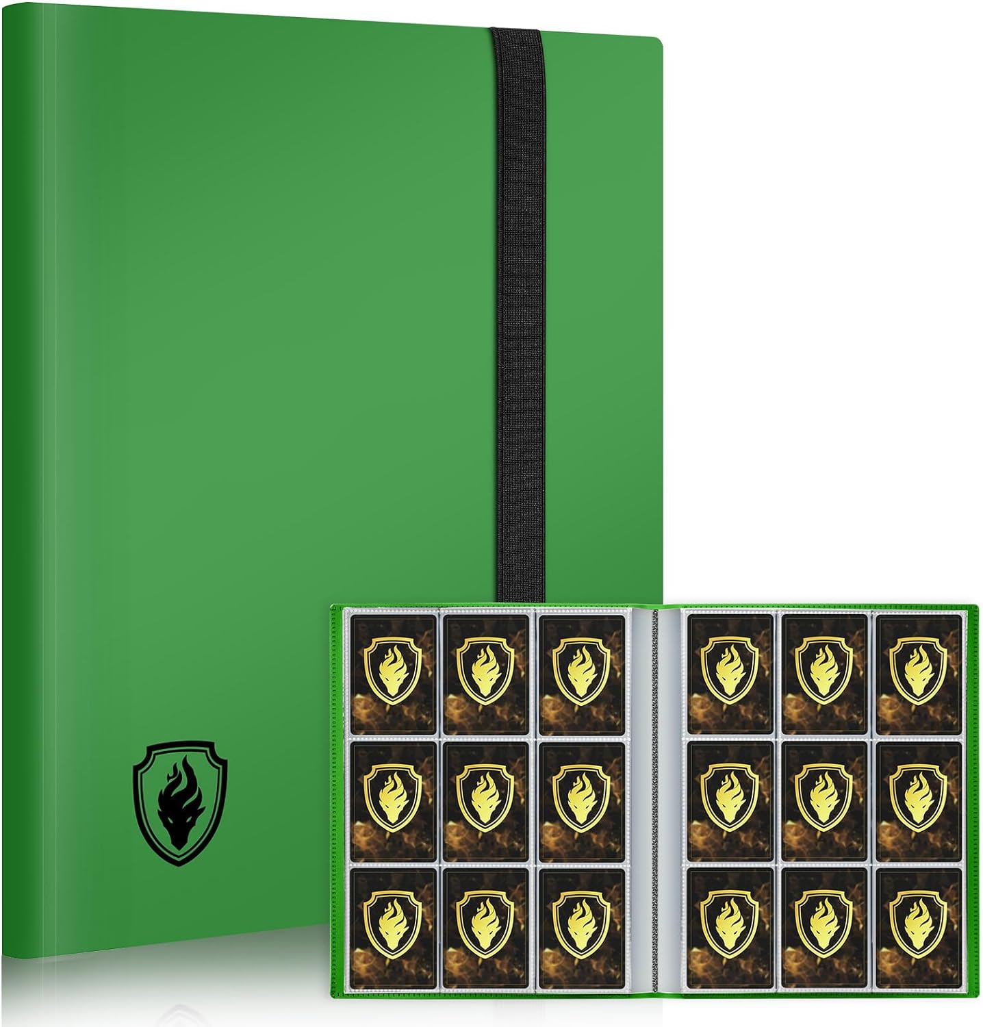 Fabmaker 9-Pocket 396 Card Binder – Side-Loading Trading Card Album