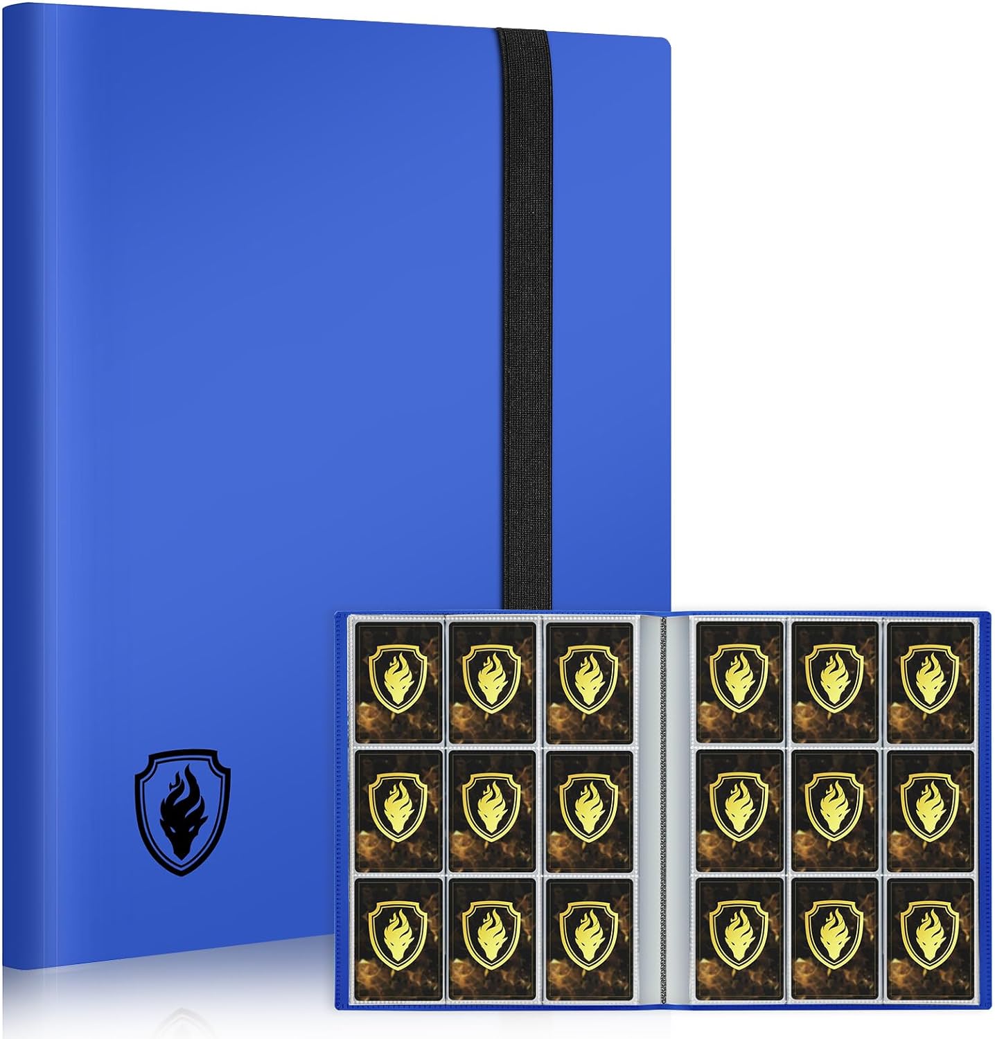 Fabmaker 9-Pocket 396 Card Binder – Side-Loading Trading Card Album